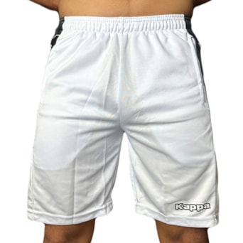 Bermuda Kappa Sport Spader Branco - Masculino