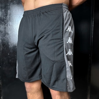 Bermuda Kappa Ximenes Preto - Masculino