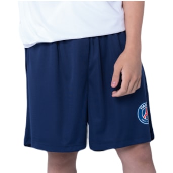 Bermuda PSG Símbolo Marinho - Infantil
