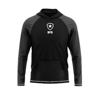 Blusa Botafogo Lacado Manga Longa - Masculino