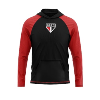 Blusa São Paulo Lacado Preto - Masculino