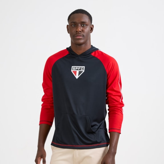 Blusa São Paulo Lacado Preto - Masculino