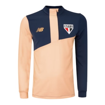 Blusa São Paulo New Balance Manga Longa 2024 Treino - Masculino