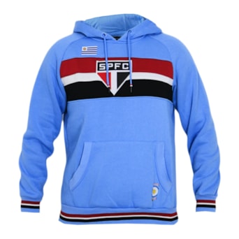 Blusa São Paulo Uruguaios Celeste Azul - Masculino