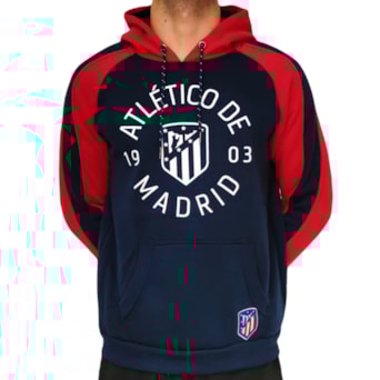 Blusão Atlético de Madrid Moletom Símbolo Lotus  - Masculino