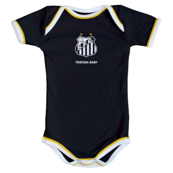 Body Santos Torcida Baby Oficial - Infantil