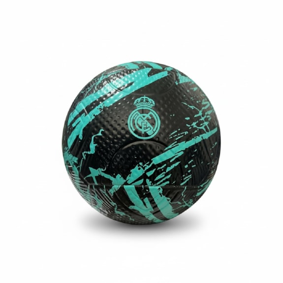 Bola De Futebol Real Madrid Preta Original