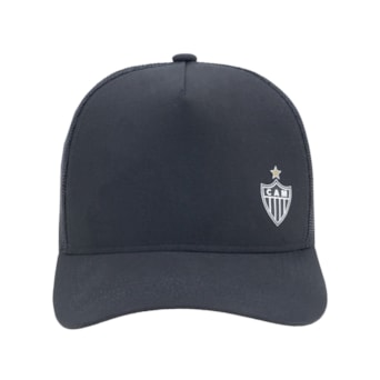 Boné Atlético Mineiro SuperCap Trucker Escudo Bordado - Masculino