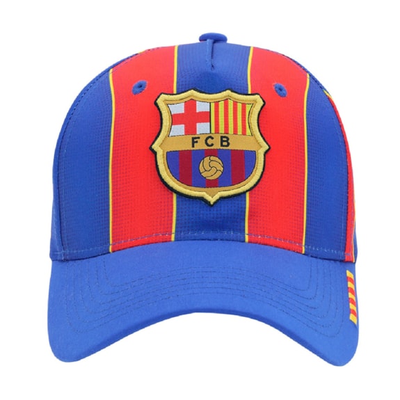 Boné Barcelona SuperCap Americano Listras - Infantil