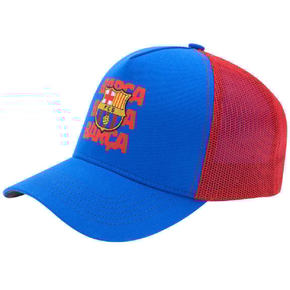 Boné Barcelona SuperCap Trucker Bordado - Infantil