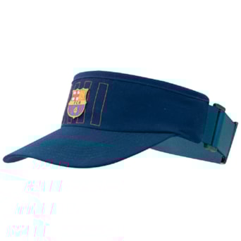 Boné Barcelona SuperCap Viseira Azul - Adulto