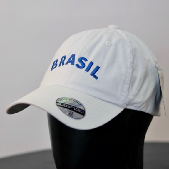 Boné Brasil SuperCap Aba Curva Símbolo Bordado - Masculino