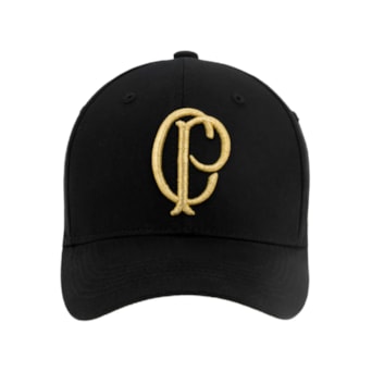 Boné Corinthians CP Dourado Bordado Supercap - Oficial