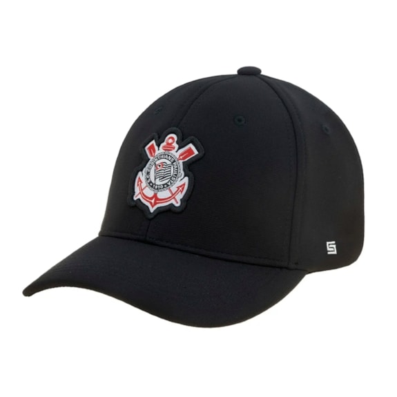 Boné Corinthians SuperCap Aba Curva Símbolo Oficial