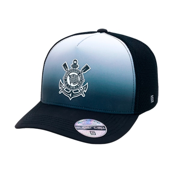 Boné Corinthians SuperCap Alvinegro Aba Curva - Masculino