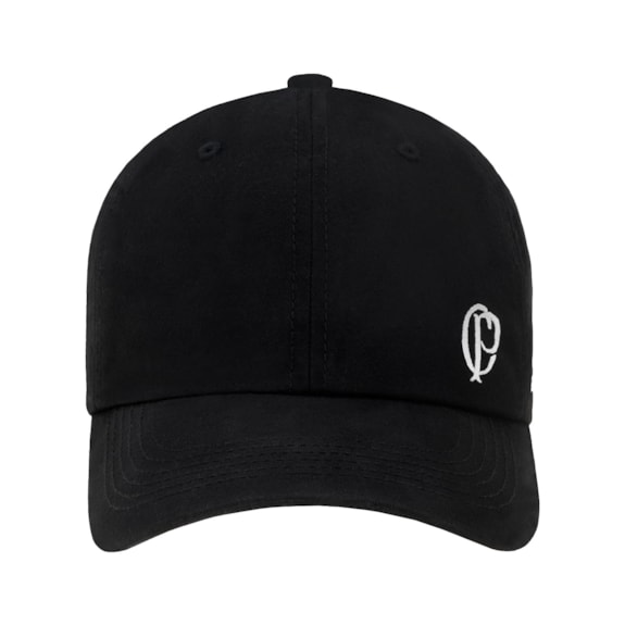 Boné Corinthians SuperCap CP Bordado Preto - Masculino