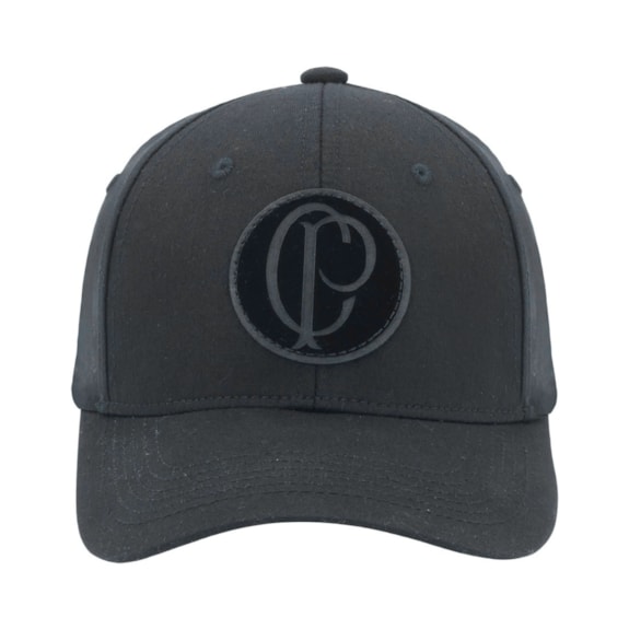 Boné Corinthians Supercap CP Dark Aba Curva Oficial