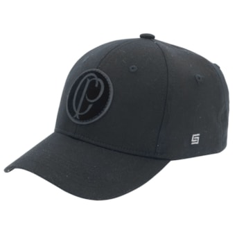 Boné Corinthians Supercap CP Dark Aba Curva Oficial