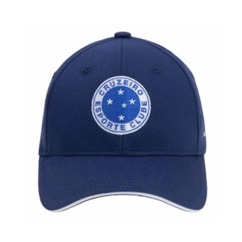 Boné Cruzeiro Símbolo Bordado SuperCap Azul - Masculino