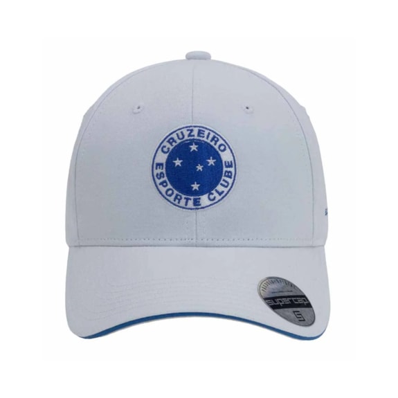 Boné Cruzeiro Símbolo Bordado SuperCap Branco - Masculino