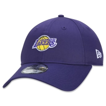 Boné LA Lakers Sport New Era Aba Curva Roxo - Original