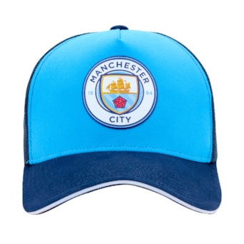 Boné Manchester City SuperCap Trucker - Masculino