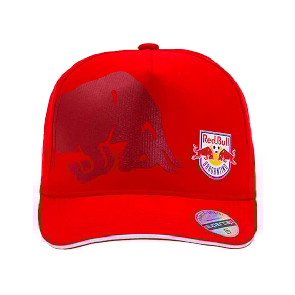 Boné Red Bull Bragantino SuperCap Vermelho Aba Curva - Masculino