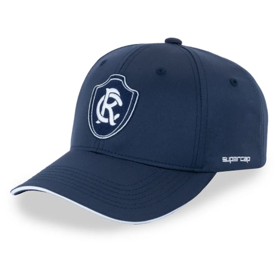 Boné Remo SuperCap Escudo Bordado Aba Curva Azul Oficial