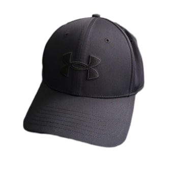 Boné Under Armour Blitzing Aba Curva Black - Masculino