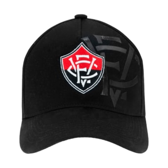 Boné Vitória SuperCap Escudo Bordado Aba Curva - Masculino