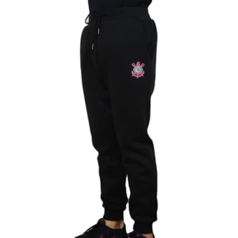 Calça Corinthians Moletom Símbolo - Masculino