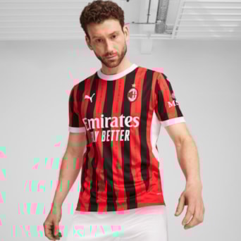 Camisa AC Milan Puma 24/25 Uniforme 1 Torcedor - Masculino