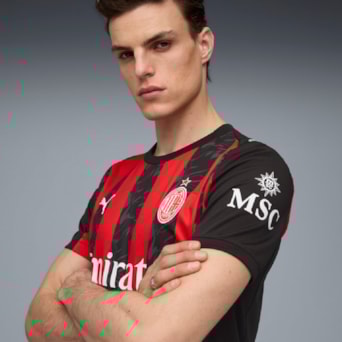 Camisa AC Milan Puma 25/26 Uniforme 1 Torcedor - Masculino
