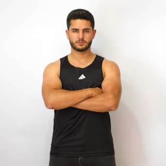 Camisa Adidas Regata Treino Básica Treino - Masculino