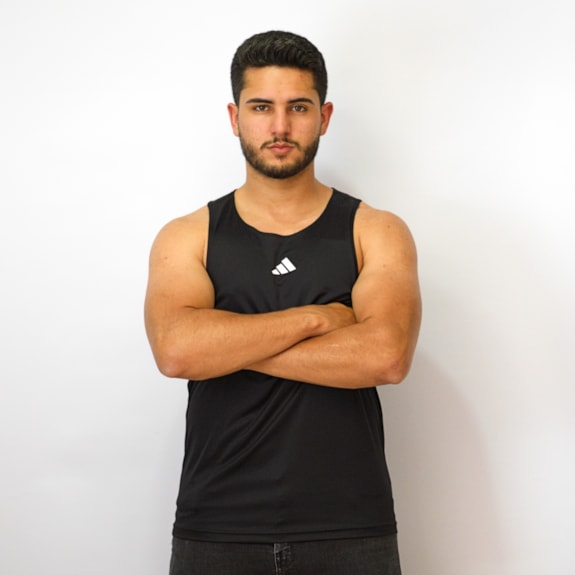 Camisa Adidas Regata Treino Básica Treino - Masculino