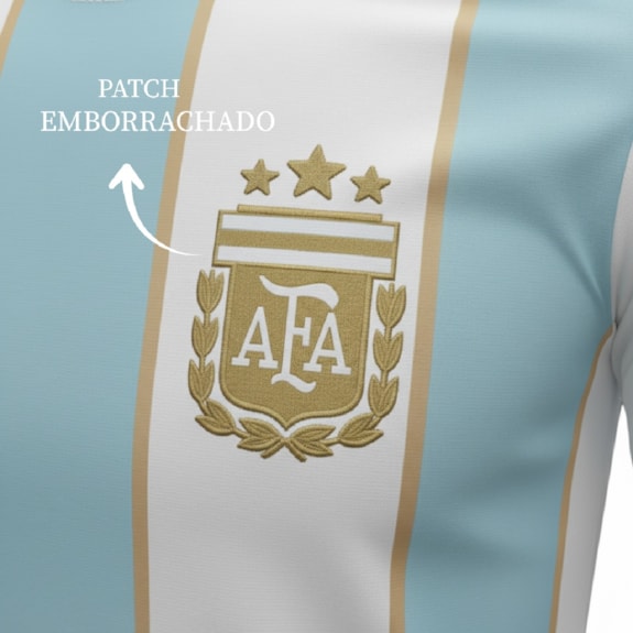 Camisa Argentina Balboa Dry Tevez 11 - Masculino