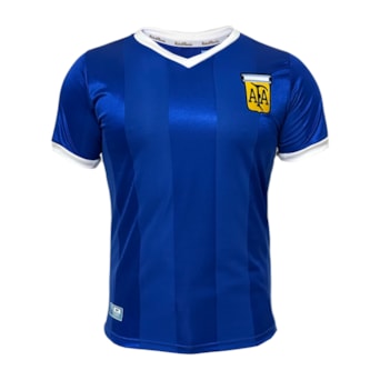Camisa Argentina Retrô 1986 Away - Masculino