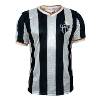 Camisa Atlético MG Retrô Campeão Libertadores 2013 - Masculino