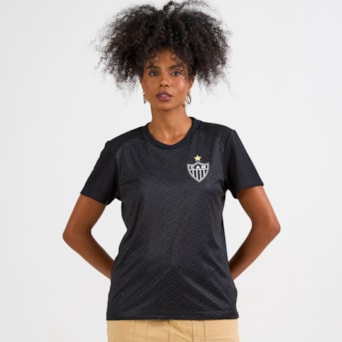 Camisa Atlético Mineiro Baby Look Principia- Feminina