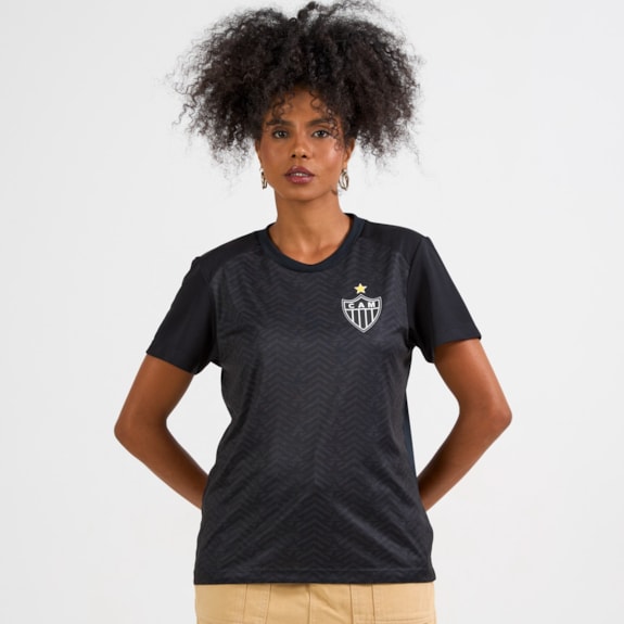 Camisa Atlético Mineiro Baby Look Principia- Feminina