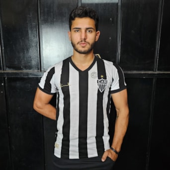 Camisa Atlético Mineiro Reinaldo 1977 Retrômania  - Masculino