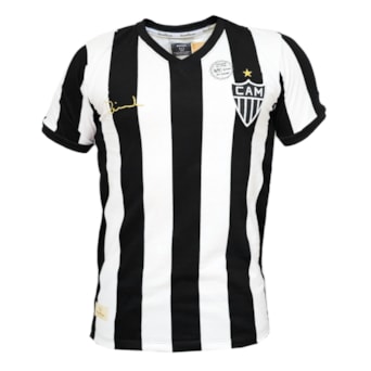 Camisa Atlético Mineiro Reinaldo 1977 Retrômania  - Masculino