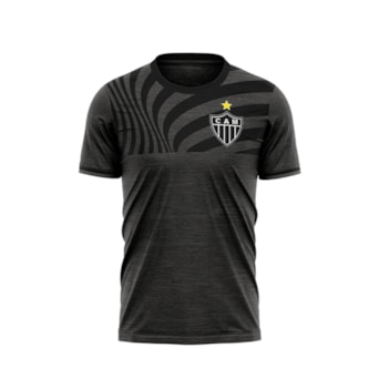 Camisa Atlético Mineiro Toe Cinza Mescla - Masculino