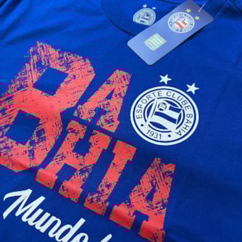 Camisa Bahia Esquadrão Basic Algodão Azul - Feminino