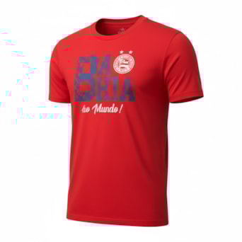 Camisa Bahia Esquadrão Basic Algodão Vermelha - Masculino