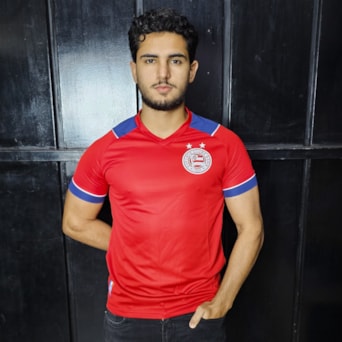 Camisa Bahia Esquadrão Basic Vermelho - Masculino