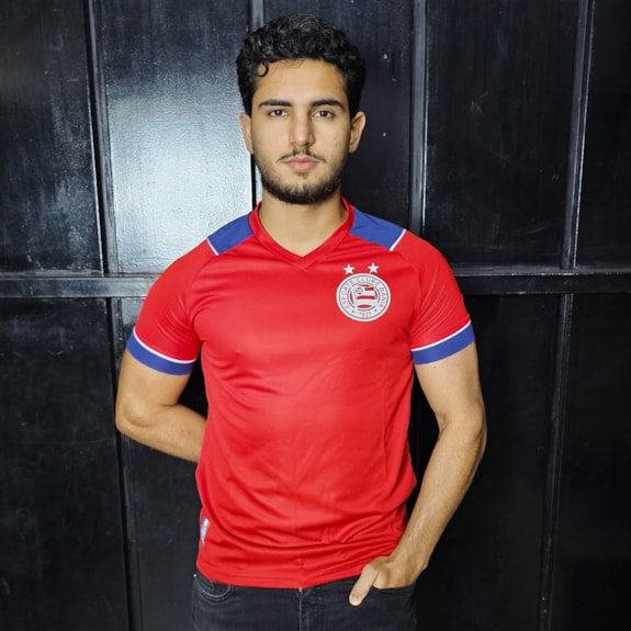 Camisa Bahia Esquadrão Basic Vermelho - Masculino