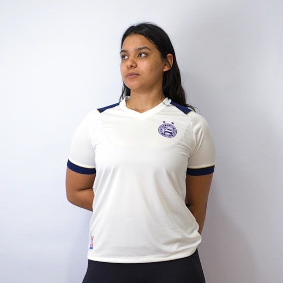 Camisa Bahia Esquadrão Casual Off White  - Feminino