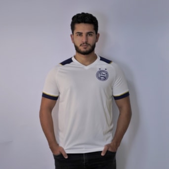 Camisa Bahia Esquadrão Casual Off White  - Masculino