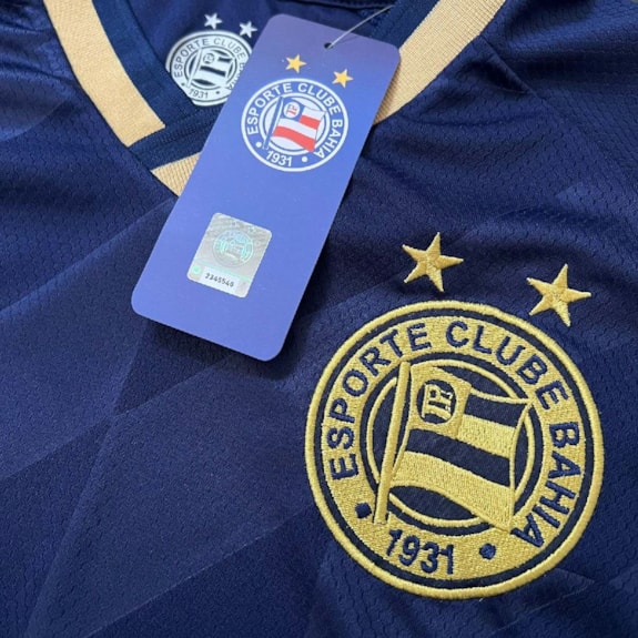 Camisa Bahia Esquadrão Marinho Gold - Masculino